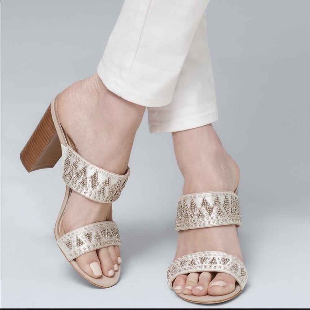 ISLA BEADED CHUNKY SLIDE